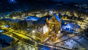 Gimtadienį švenčiančio Vilniaus vaizdai