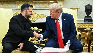 Volodymyras Zelenskis, Donaldas Trumpas / Scanpix