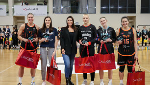 Gabija Meškonytė, Viktorija Balaban, Sandra Gurskė, Eglė Zabotkaitė, Lina Loceniece, Ieva Pulvere 