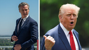 Gavinas Newsomas, Donaldas Trumpas