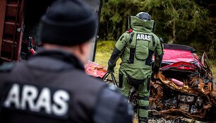 Antiteroristinės rinktinės &bdquo;Aras&ldquo; i&scaron;minuotojai