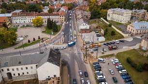 Šv. Gertrūdos ir Gimnazijos g. sankryža