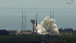 Raketos &bdquo;Atlas&ldquo; su &bdquo;Cygnus&ldquo; tipo laivu &bdquo;S.S. John Glenn&ldquo; startas