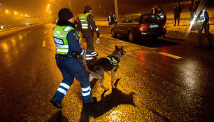 Kelių policijos reidas Vilniaus gatvėse