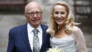 Rupertas Murdochas ir Jerry Hall