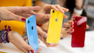 Lietuvoje pristatytas naujasis iPhone XR telefonas