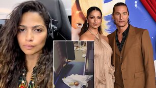 Matthew McConaughey su žmona Camila Alves