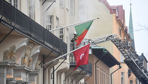 Gaisras Portugalijos ambasadoje