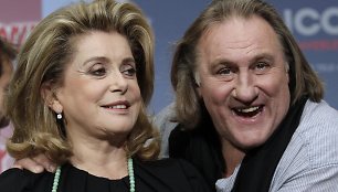 Catherine Deneuve ir Gerardas Depardieu