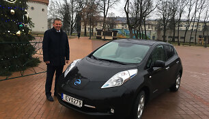 Tauragės rajono savivaldybės &bdquo;Nissan LEAF&ldquo;