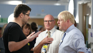 Omaras Salemas ir Borisas Johnsonas