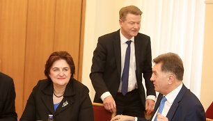 Loreta Graužinienė, Rolandas Paksas, Algirdas Butkevičius