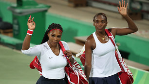 Serena ir Venus Williams