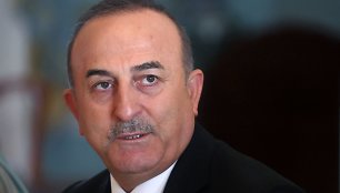 Turkijos užsienio reikalų ministras Mevlutas Cavusoglu