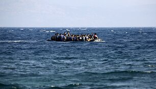 Migrantai pasiekę Graikijos salas