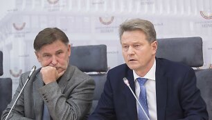 Valdas Vasiliauskas ir Rolandas Paksa