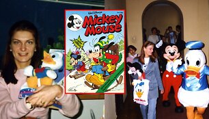 Regina Komžienė, pirmasis žurnalo &bdquo;Mickey Mouse&ldquo; numeris