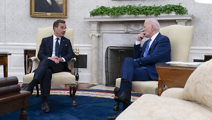 Joe Bidenas ir Ulfas Kristerssonas