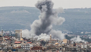 Izraelio smūgis Libane / KAWNAT HAJU / AFP