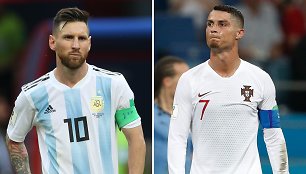 Lionelis Messi ir Cristiano Ronaldo šių metų pasaulio čempionatas turėtų būti paskutinis.