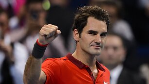 Rogeris Federeris siekia &scaron;e&scaron;to Bazelio turnyro čempiono titulo