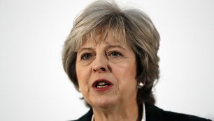 Theresa May pristato Brexit planą