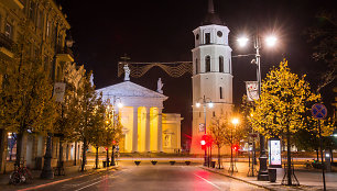 Rudens vakaras Vilniuje