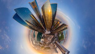 Dangoraižiai Dubajuje