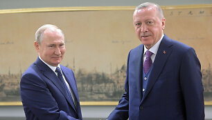 R.T.Erdoganas ir V.Putinas