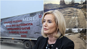 Verslininkų gatvė Juodelių kaime ir Živilė Pinskuvienė