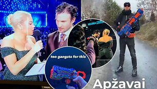 M.A.M.A apdovanojimų akimirkos