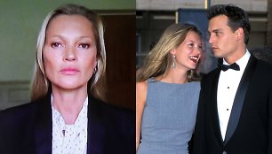 Johnny Deppas ir Kate Moss