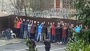 Minske sulaikyti protestuotojai