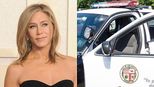 Jennifer Aniston, Los Andželo policija