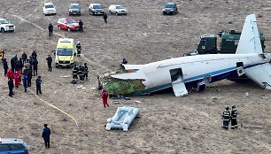 Kazachstane nukrito Azerbaidžano avialinijų lėktuvas, skridęs iš Baku į Grozną