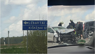 Klaipėdos rajone per eismo įvykį sužeisti keturi žmonės.