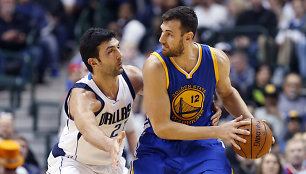 Zaza Pachulia ir Andrew Bogutas