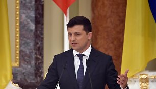 Ukrainos prezidentas Volodymyras Zelenskis