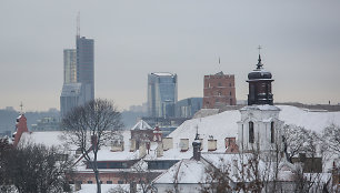 Žiemiškas Vilnius