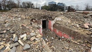 Po Profsąjungų rūmais rastas bunkeris