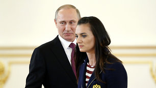 Vladimiras Putinas ir Jelenas Isinbajeva