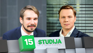 15min studijoje – Vaidotas Rūkas ir Tautvydas Marčiulaitis