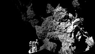  67P/Čuriumovo-Gerasimenko kometos paviršius