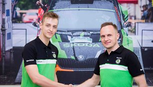 Martynas Samuitis ir Kasparas Navickas
