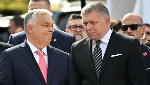 Viktoras Orbanas, Robertas Fico / AFP