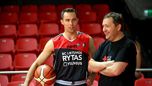 Jimmy Baronas ir Antanas Guoga