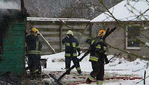 Gaisro vietoje