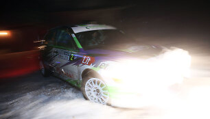 &bdquo;Halls Winter Rally 2017&ldquo; 4 greičio ruožas