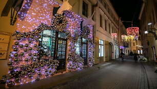 Kalėdiniai papuo&scaron;imai Vilniuje