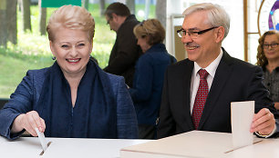 Dalia Grybauskaitė ir Zigmantas Balčytis